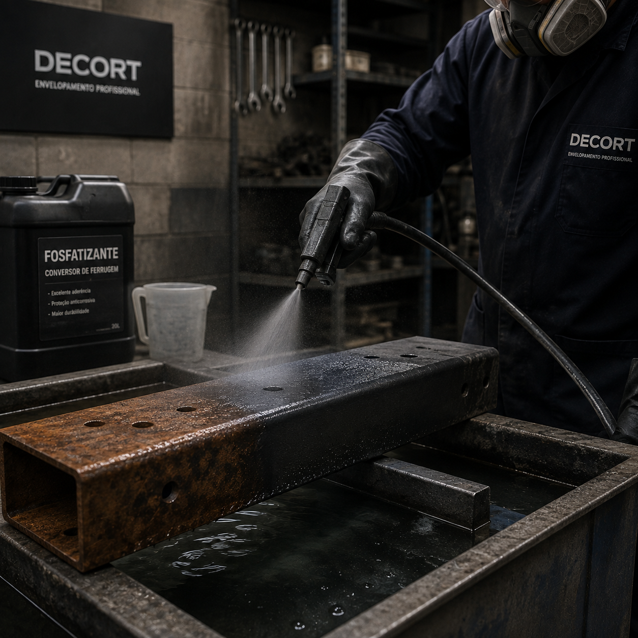 Trabalho profissional em metal